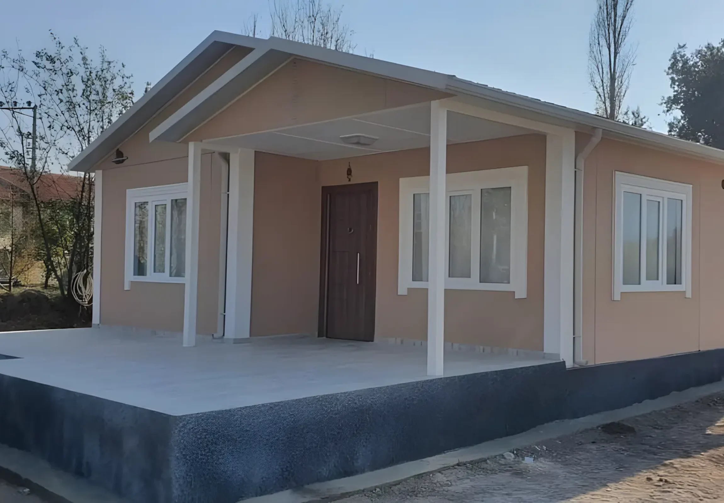 40 m2 Tek Katlı Prefabrik Ev